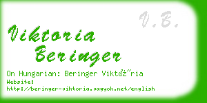 viktoria beringer business card